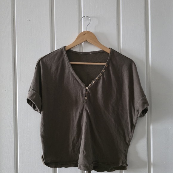 Olive Tee - Picture 3 of 5